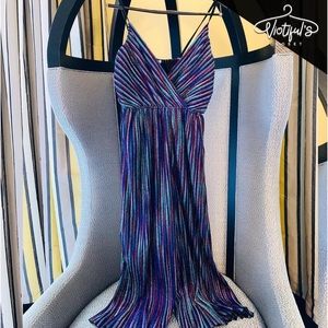 GLITTER SPARKLE SLEEVELESS JUMPSUIT